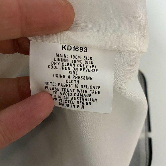 Kookai Size 38 / AU 10 Silk Mini Dress Colourful - Picture 9 of 9